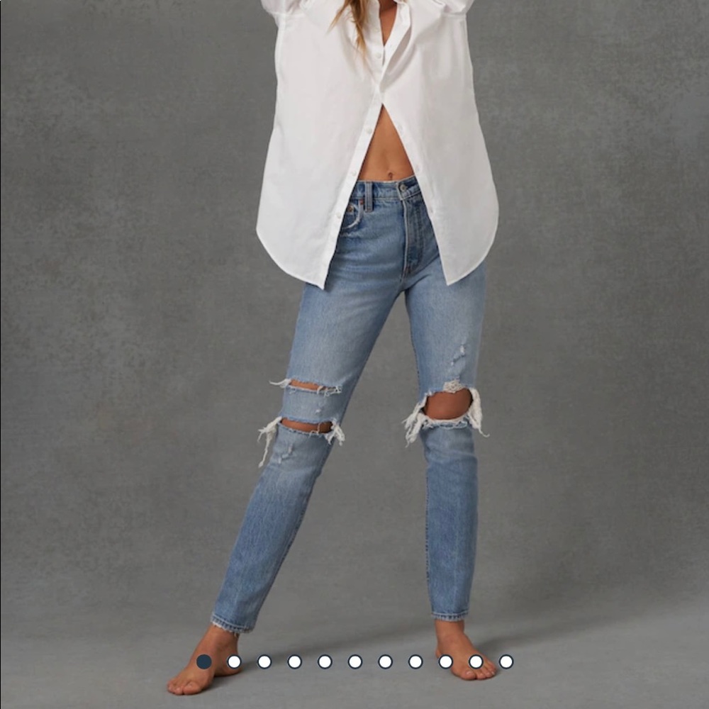 Abercrombie High Rise Skinny Jeans